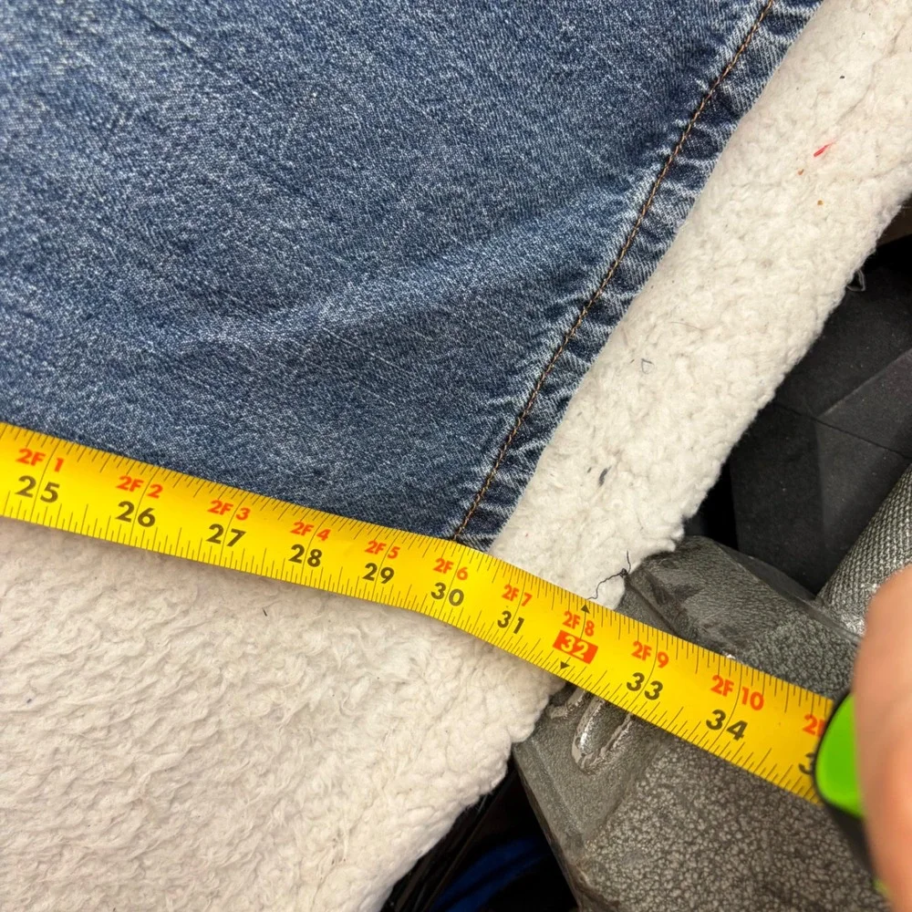 Levis 569 Loose Straight Leg Jeans Mens 36x32 (36x30) Blue Denim Baggy